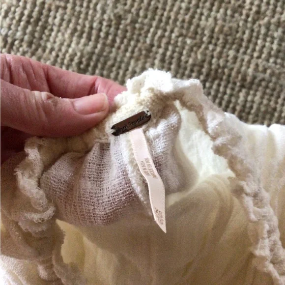 ! RARE Free People Boho Endoess Summer bells Halter dress *read please - Picture 8 of 12